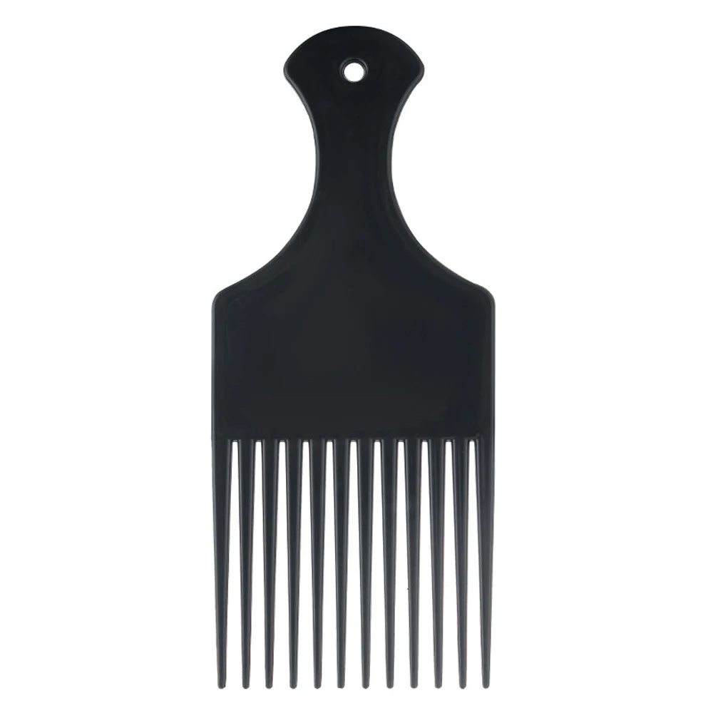Afro Natural Curly Hair Comb Pick Hair Parting Comb African Braiding Comb Wide Teeth Retro Oil Head Styling Tool For Man Women
