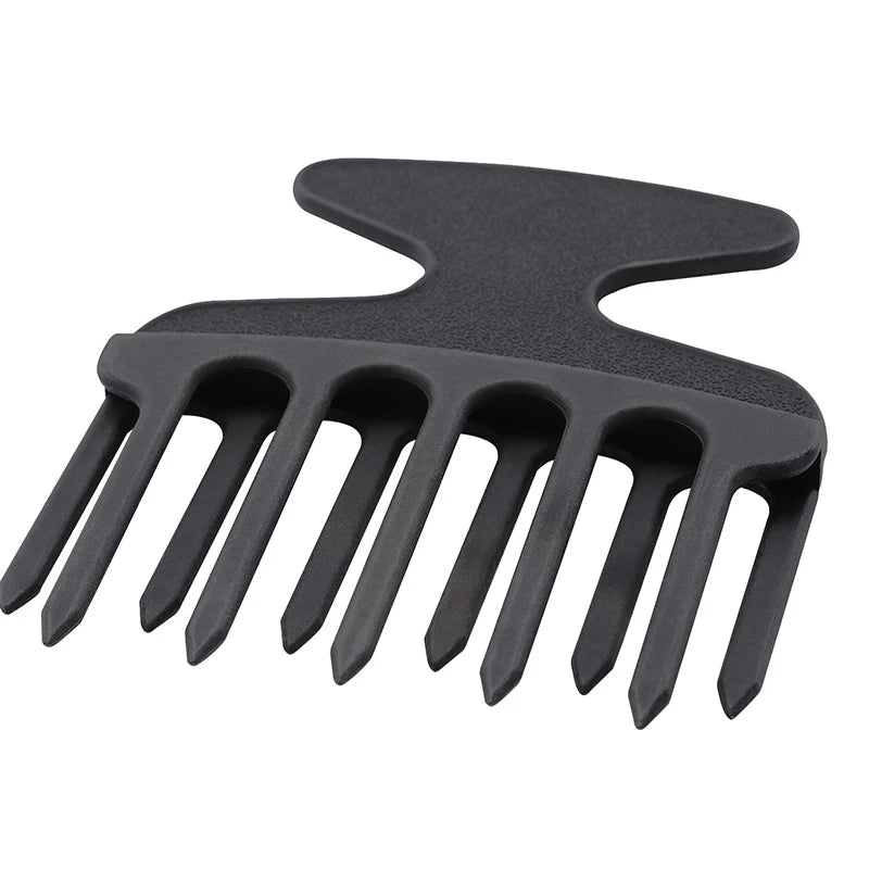 Plastic Wide Big Tooth Afro Hair Pick Comb Detangle Braid Hair Brush Oil For Head For Hairdressing Styling Modeling