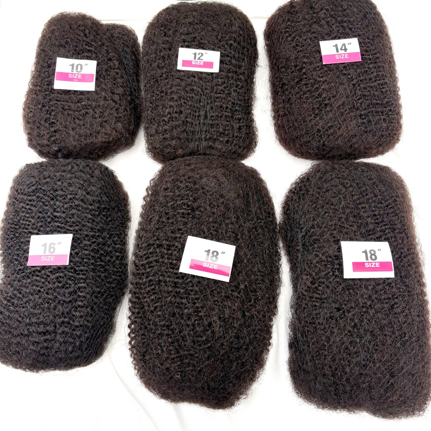10-18In 30 or 50g/Pack Natural 4C Afro Kinky Curly Bulk Human Hair Extensions No Weft Brazilian Remy Bulk for Locs Braiding Hair