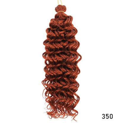 TOMO Synthetic Hair Ocean Wave Crochet Hair 18 24 Inches Freetress Water Wave Braiding Hair Crochet Braid Extensions for Women