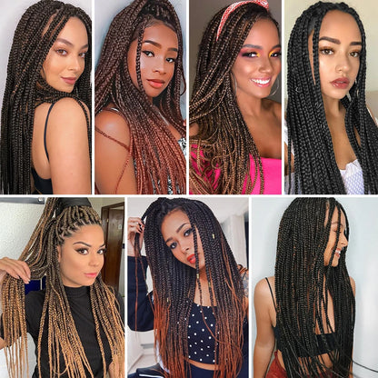 90G Yaki Synthetic Braiding Hair Jumbo Pre Stretched Hair Extensions For Women Kanekalon Curly Crochet Hair Braids Passion Twist