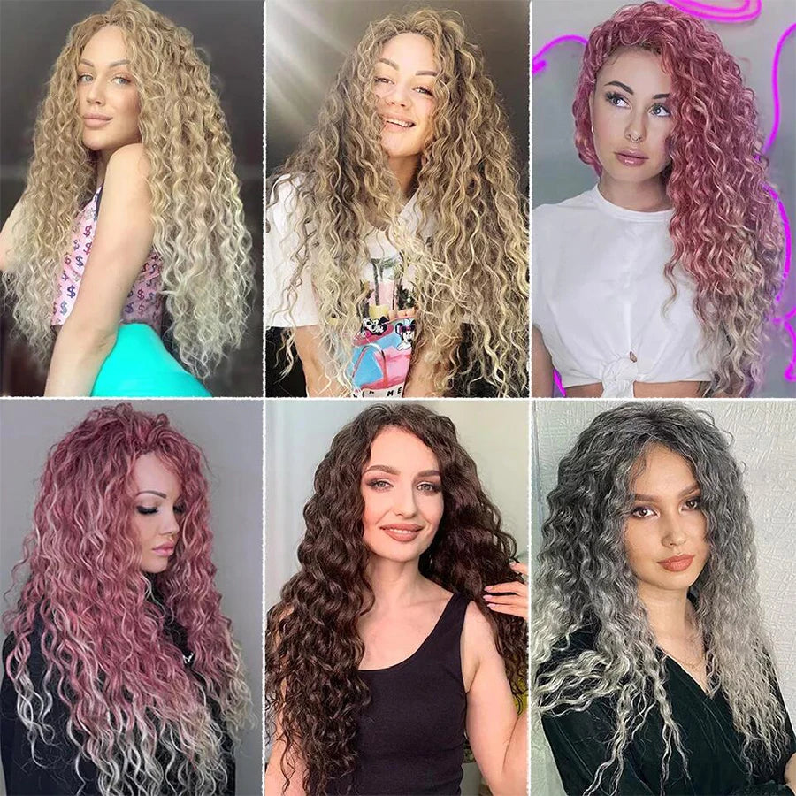 TOMO Synthetic Hair Ocean Wave Crochet Hair 18 24 Inches Freetress Water Wave Braiding Hair Crochet Braid Extensions for Women