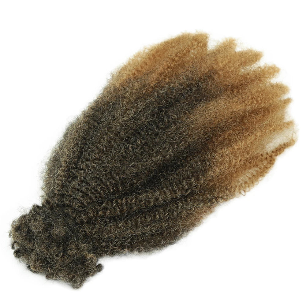 Alibaby 12Inch Synthetic Afro Kinky Twist Marley Crochet Hair Pre-Separated Spring Afro Twist Hair For Butterfly Locs Braids