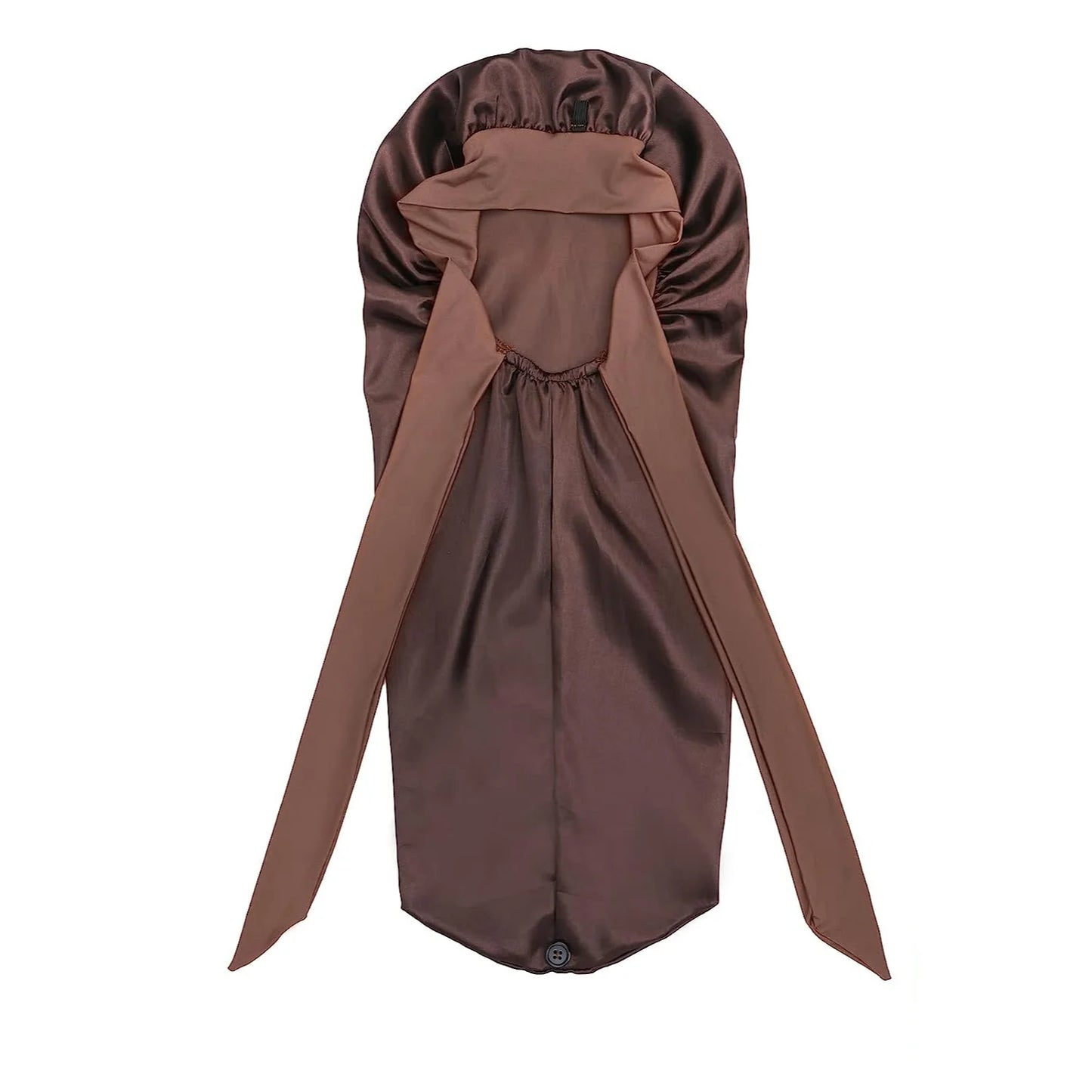 Long Satin Bonnets for Women Silk Bonnet with Soft Elastic Band Sleeping Cap for Braids