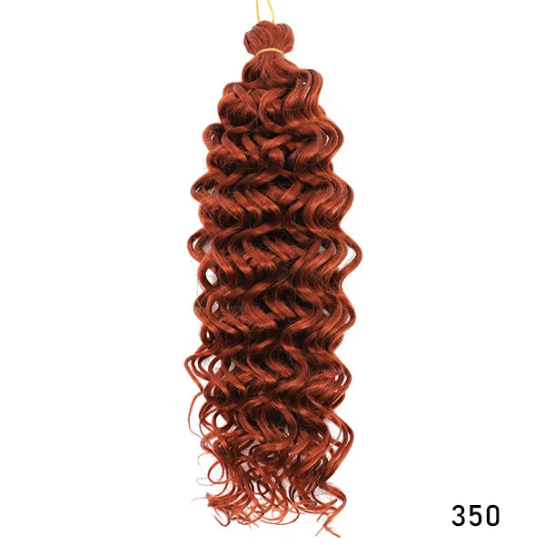 TOMO Synthetic Hair Ocean Wave Crochet Hair 18 24 Inches Freetress Water Wave Braiding Hair Crochet Braid Extensions for Women