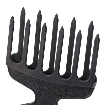 Plastic Wide Big Tooth Afro Hair Pick Comb Detangle Braid Hair Brush Oil For Head For Hairdressing Styling Modeling