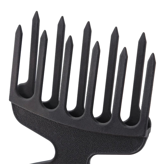Plastic Wide Big Tooth Afro Hair Pick Comb Detangle Braid Hair Brush Oil For Head For Hairdressing Styling Modeling
