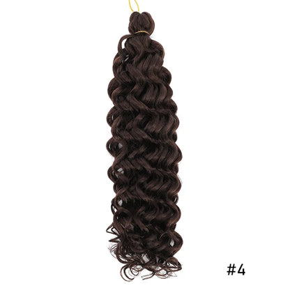 TOMO Synthetic Hair Ocean Wave Crochet Hair 18 24 Inches Freetress Water Wave Braiding Hair Crochet Braid Extensions for Women