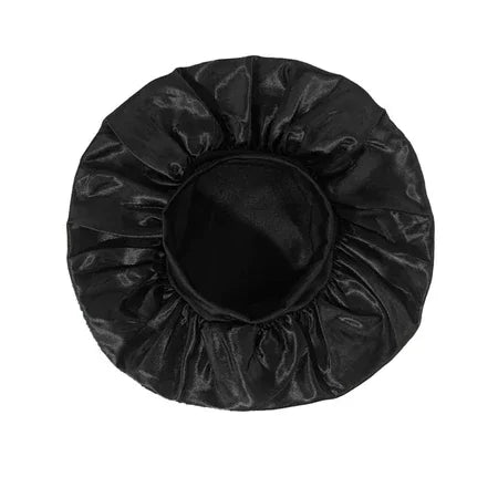 Silk Bonnet for Sleeping Satin Hair Bonnets Soft Elastic Band Silk Sleep Cap Silk Hair Wrap for Women Men Curly Hair Daily Use
