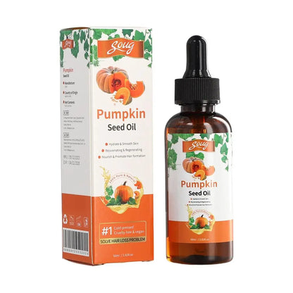 60ml Enhance Pumpkin Seed Oil Nourishing Care Dry Repair Damaged Health Hair Scalp Massage Cracked Hair Care