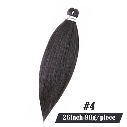 90G Yaki Synthetic Braiding Hair Jumbo Pre Stretched Hair Extensions For Women Kanekalon Curly Crochet Hair Braids Passion Twist