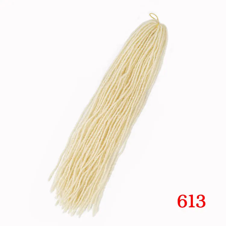 18 Inch Fake Hair Sister Locs Faux Locs Crochet Hair Accessories Synthetic Faux Locs Crochet Hair Extensions For Black Women